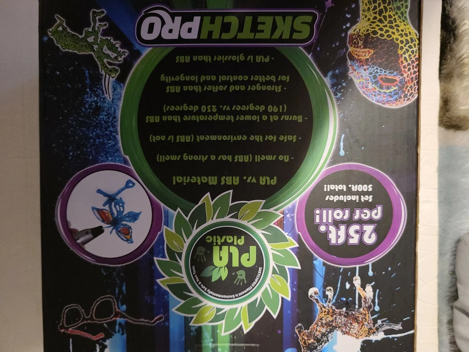 3Doodler 2.0 3D Printing Pen - Black Onyx - w/ Extra box read Discription - Image 2 of 4