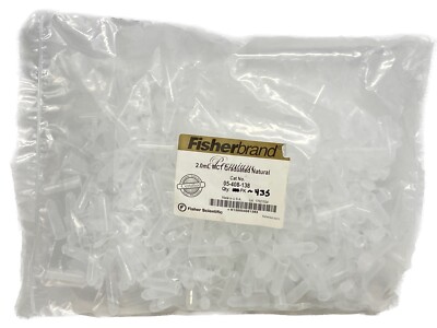 (435) FISHERBRAND 2mL Premium MCT Graduated MicroCentrifuge Tubes w/Snap Cap