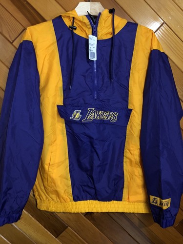 Los Angeles Lakers Forever 21 Purple Yellow Jacket Nwt Mens Size S Ebay