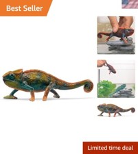 Realistic Color-Changing Chameleon Toy for Imaginative Play - Educational Gif...