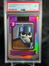 Tarjeta épica Topps Clash Royale 2018 Guardias PSA 9 ver detalles a continuación envío gratuito