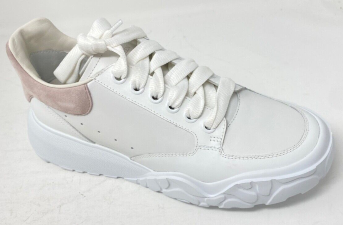 【送料&関税込】Alexander McQueen Court Lace-up Sneakers Alexander McQueen Court Larry Oversized Nappa Platform