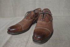 Blackstone Handcrafted Dutch Design Leather Cap Toe Oxfords EU 44 /US 10