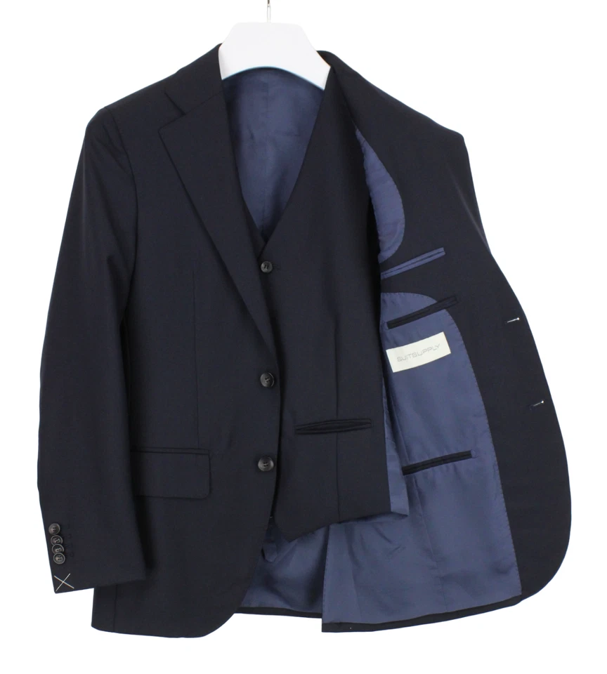 SUITSUPPLY La Spalla Single Breasted Ferrara Brescia Suit Men's UK 32 3 In 1 - Image 2 of 4