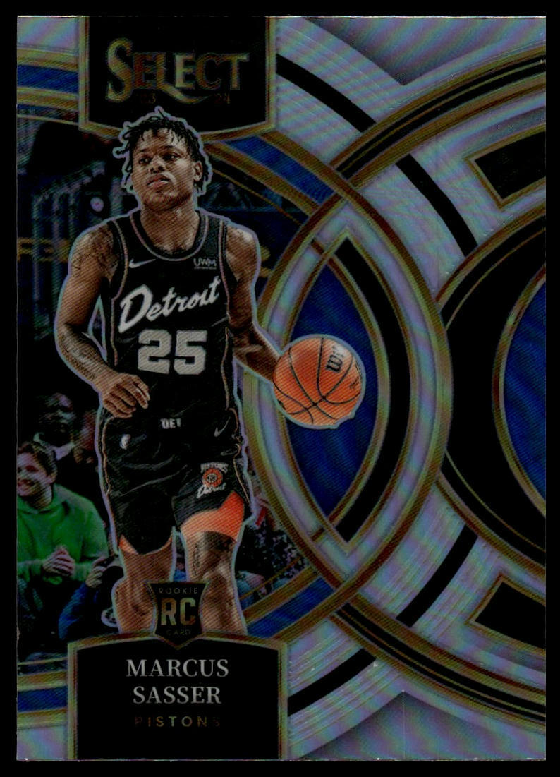 2023-24 Panini Select Marcus Sasser #114 Premier Level Silver Prizm