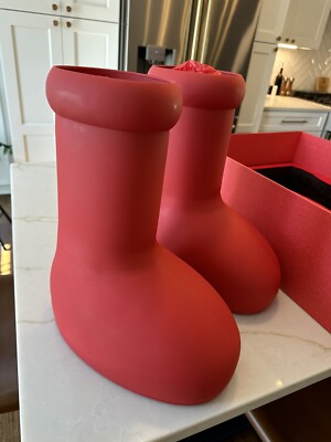 MSCHF Big Red Boots Astro Boy MSCHF010 100% Authentic US Size 11