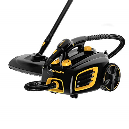 McCulloch MC1375 Steam Cleaner with 20 Accessories - Chemical-Free
