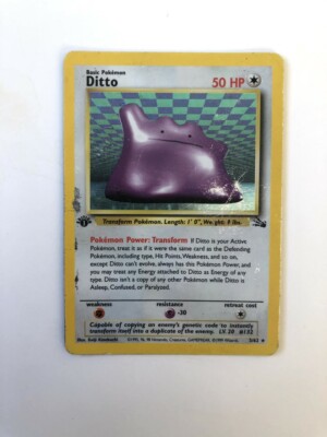 Pokemon Cards Fossil 1st Edition - Holo - Rare - You Choose - Near