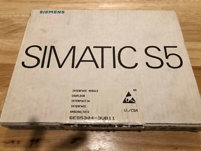 SIEMENS 6ES5 304-3UB11, 6ES5304-3UB11 Schnittstellenmodul - geöffnet und nicht benutzt