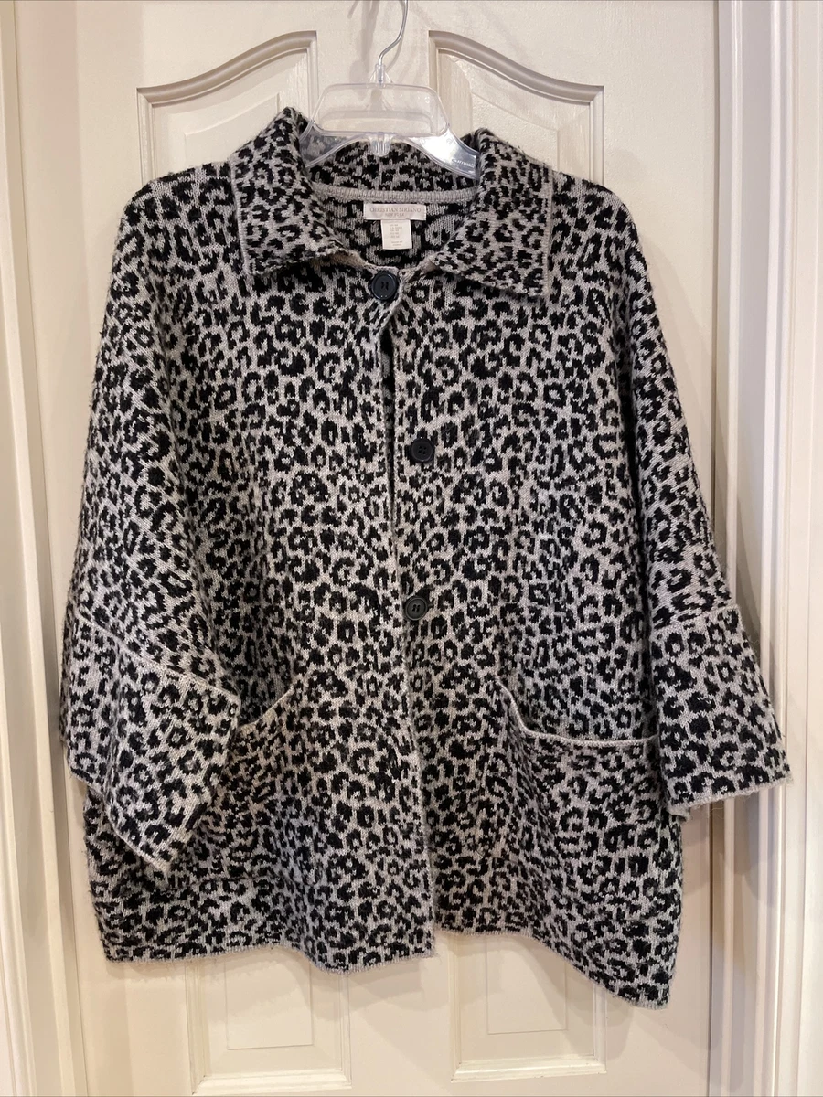 Christian siriano cheap leopard dress