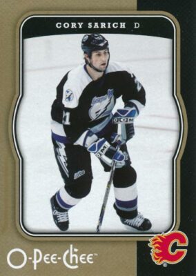 2007-08 O-Pee-Chee #82 CORY SARICH - Tampa Bay Lightning