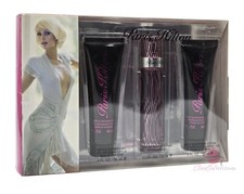 Paris Hilton perfume 3 PC Set for Women-1.7 oz EDP Sp 3.0 oz B/L Bath Shower Gel