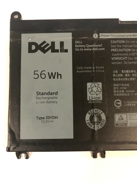 Dell 33ydh аккумулятор