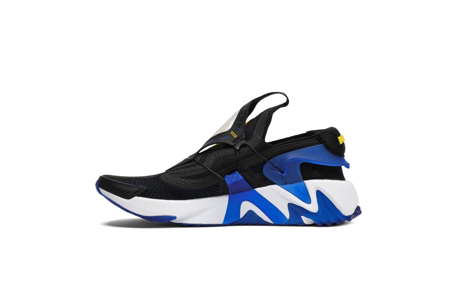 Nike Adapt Huarache Black Racer Blue BV6397-002 Men's Size image 3