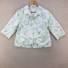 Vintage Tanjay Petites Regular Fit Blazer Jacket Women Size Uk 8r