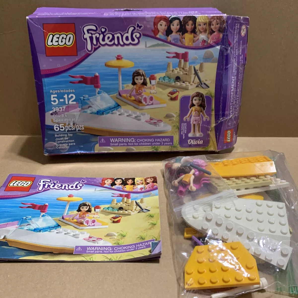 Lego friends cheap speedboat
