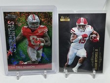 2021 Wild Card Trey Sermon Splintered Holo / Matte Elijah Mitchell - SF 49ers