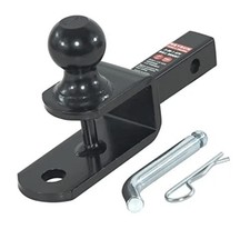 3 in 1 ATV/UTV Trailer Hitch Towing Ball Mount with 1-1/4 inch receiver