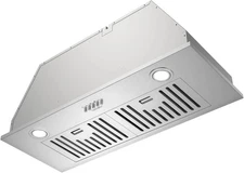 Hermitlux 30" Built-In Insert Range Hood 600CFM 3 Speed LED SS Vent HMX-USB13G70
