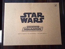Star Wars Micro Galaxy Squadron SDCC Darth Vader TIE Advanced 1 TIE Fighter x2