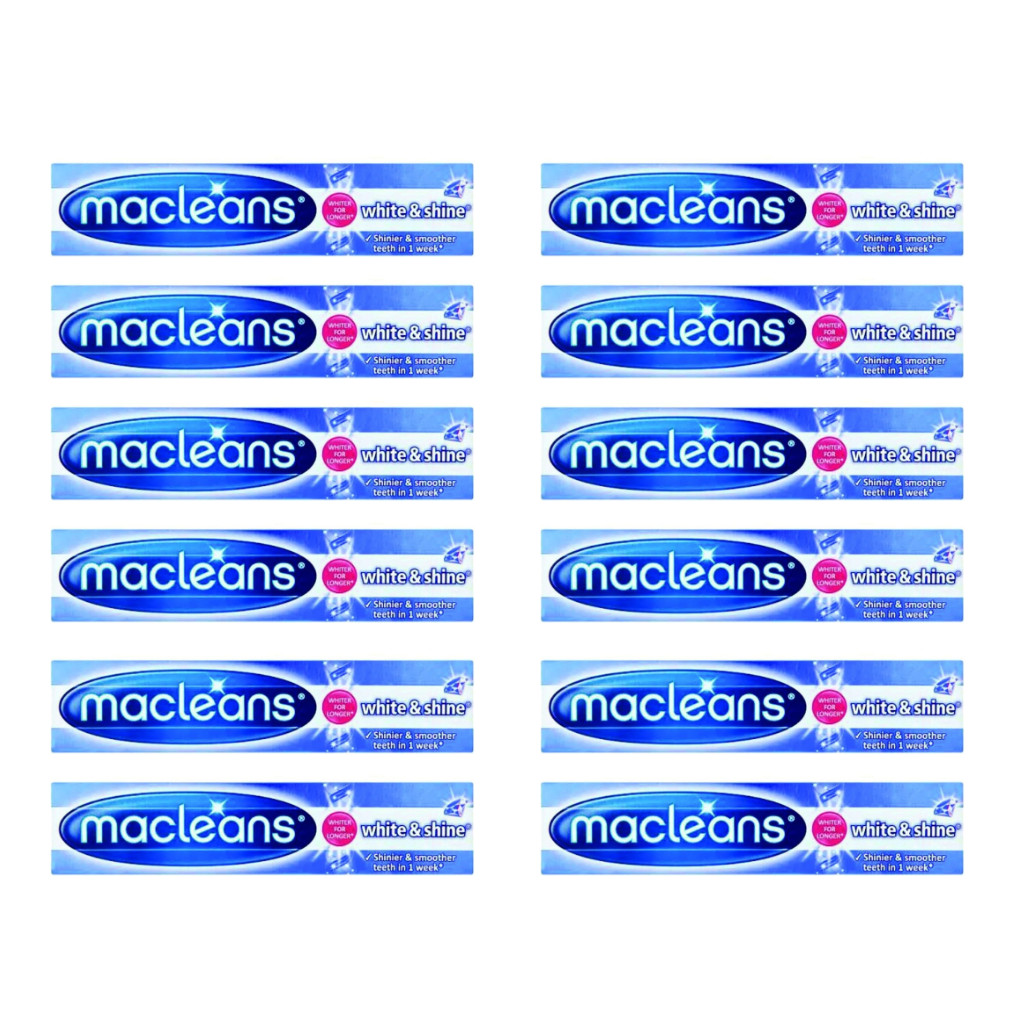 Macleans White & Shine Fluoride Toothpaste 100ml - Image 7