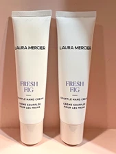 2x Laura Mercier FRESH FIG Souffle Hand Cream Limited Edition 0.9 oz Sealed LOT
