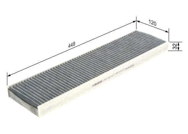 Innenraumfilter Bosch 1 987 435 537 Aktivkohlefilter FüR Mini Clubman Countryman-image