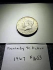 1967 Kennedy Half Dollar Circulated, Uncertified (#1653)
