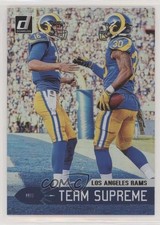 2019 Panini Donruss Team Supreme Jared Goff Todd Gurley II #TS-8 1k9