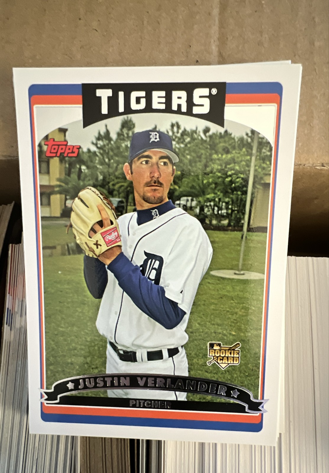 2006 Topps - Justin Verlander #641 RC