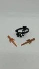 1988 Vintage Playmates TMNT Raphael Belt And Weapon Action Figure Accessories