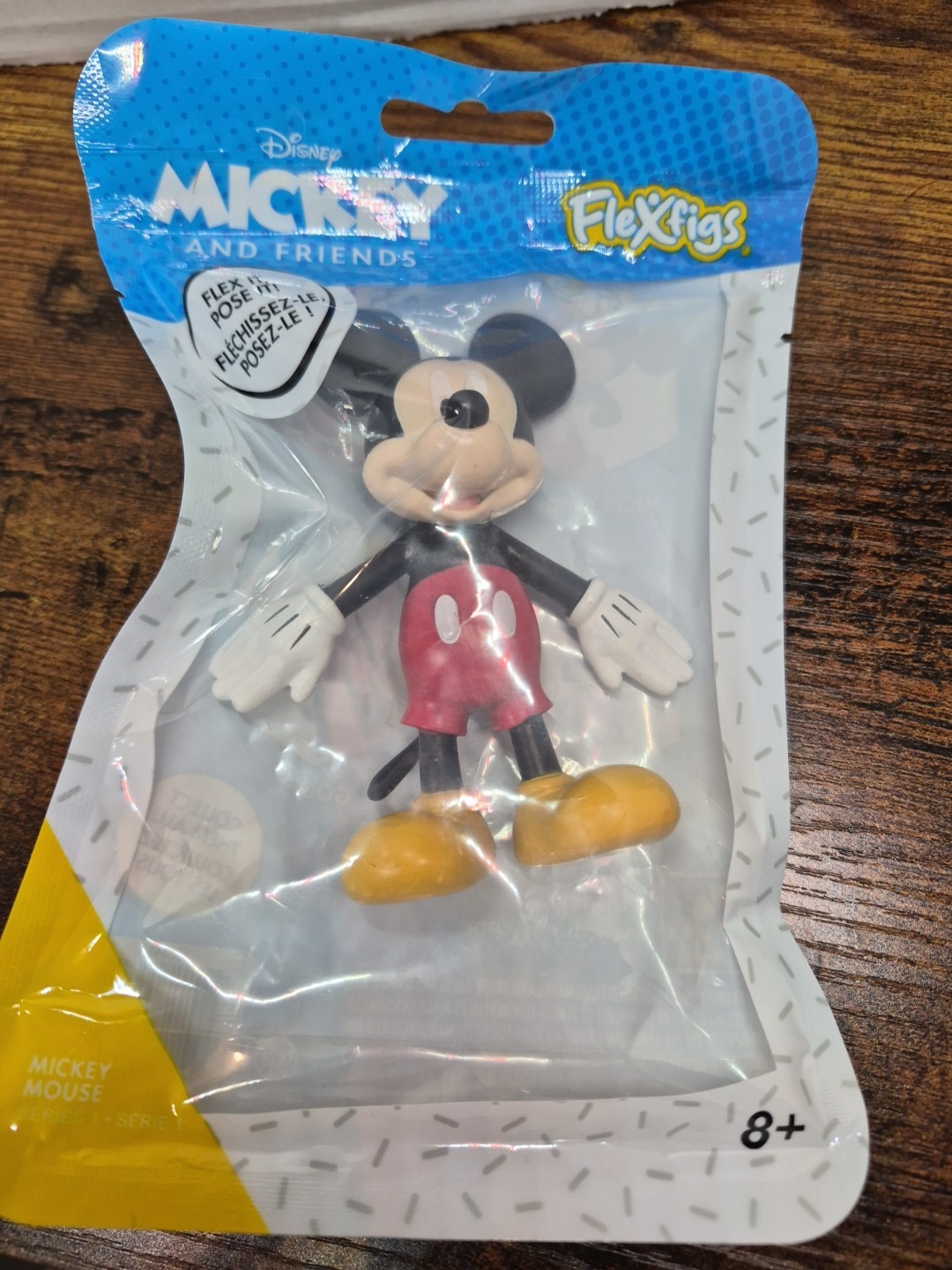 Disney Flexfigs Mickey Mouse Bendable Figure NEW