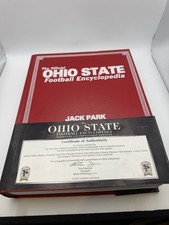 Ohio State Football Encyclopedia 11 Autographs Signed Tressel Griffin LE COA