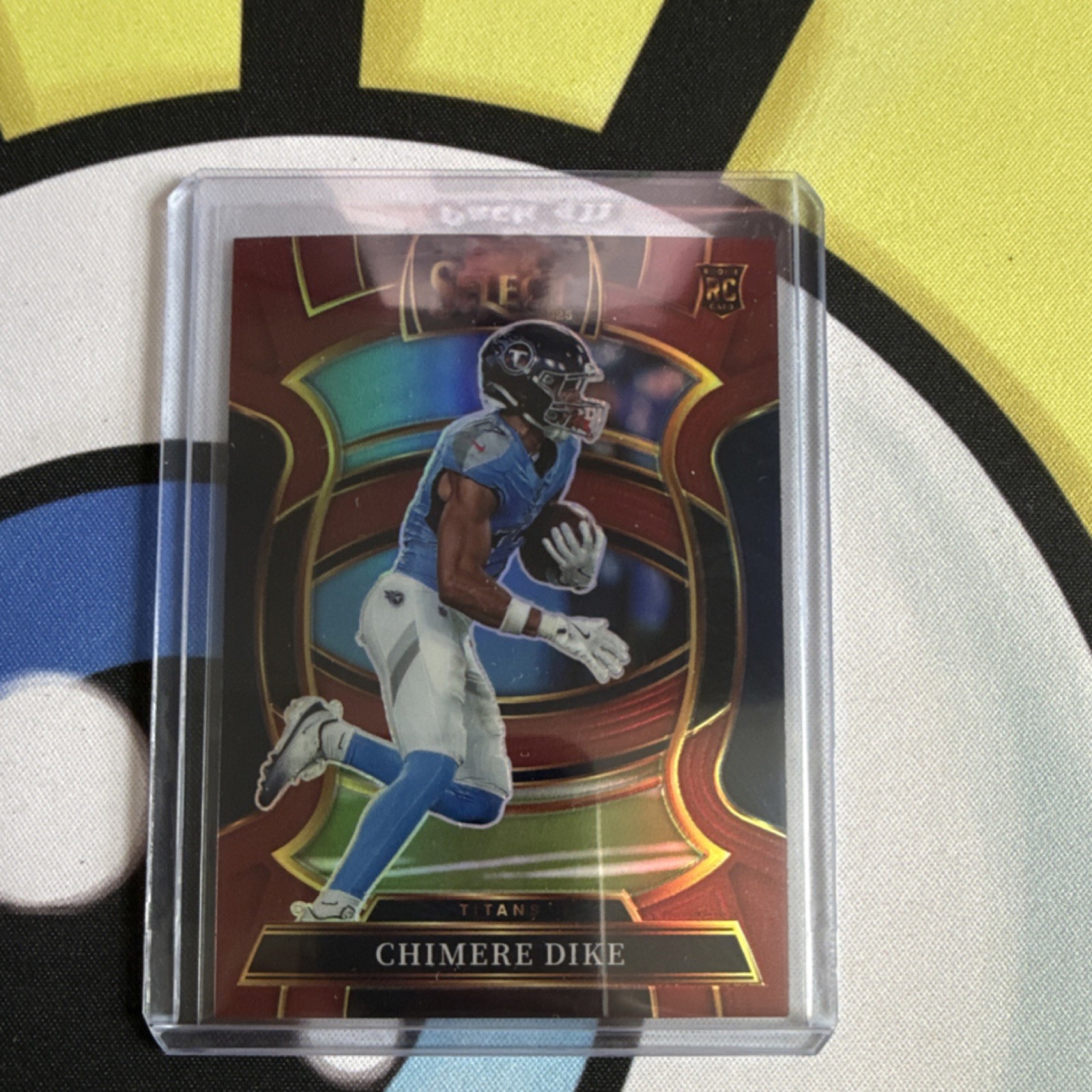 2025 Panini Select Maroon Prizm Rookie Chimere Dike Titans #27 /149 NFL Football
