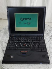 IBM thinkpad 600 PC Laptop Pentium II 160MB SEE NOTES