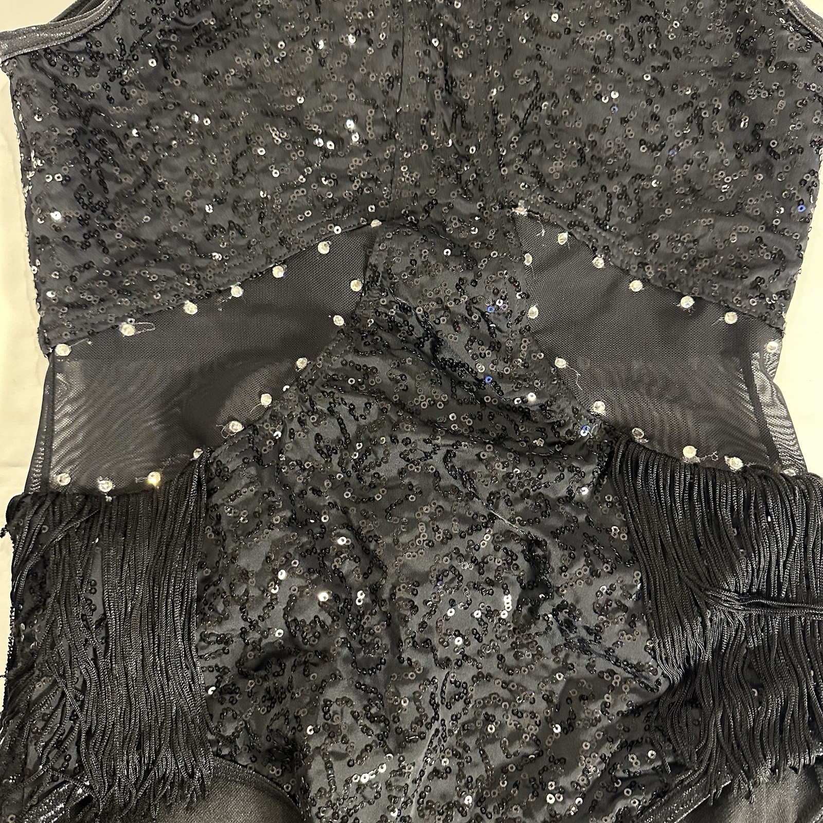 Balera Performance Rhinestone Sequin Leotard With… - image 8