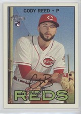 2016 Topps Heritage High Number Gum Damage Back Cody Reed #608 3u0