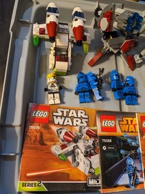 LEGO Star Wars 75078 Transport 75076 Gunship 75077 Spider Droid 75088 Commando