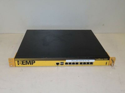 KEMP LoadMaster 3600 NSA3130-LM3600 1U Load Balancer Blank SSD No Firmware