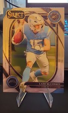 2024 Panini Select - Club Level Ladd McConkey #268 Silver Prizm (RC)