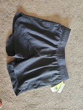 NEW GIRLS ALL IN MOTION BLACK ATHLETIC CORE SHORTS SIZE Large