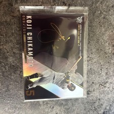 Professional Baseball Fan Stars League Koji Chikamoto Foil Stamped Autograph