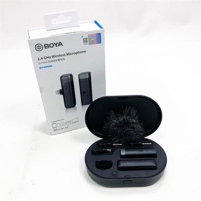 BOYA by-WM3 Mini 2,4 G kabelloses Mikrofon, Transmitter zum Anklippen,