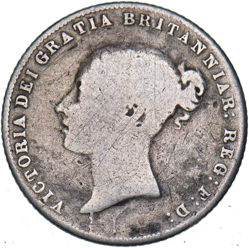 1860 Victoria Sixpence — photo from the most recent tracked eBay sale