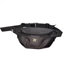 Vintage 80s 90s Rear Gear Ski Tote Fanny Pack Black Waist Bag NWOT