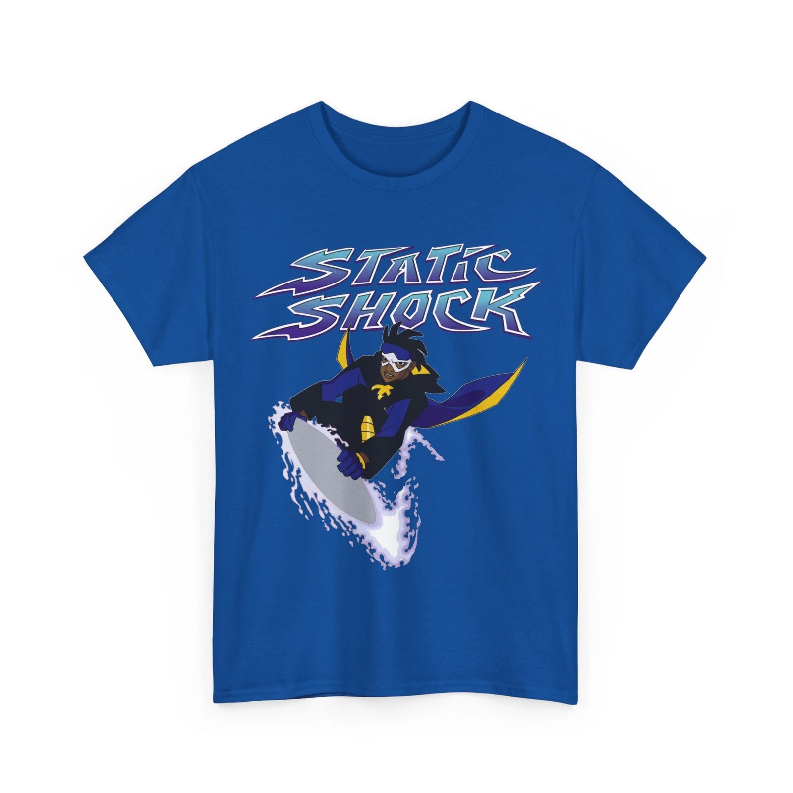 Static Shock T-Shirt - Milestone Comics - WB - DC Comics - Virgil Hawskin