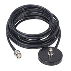 BNC Mount Magnetic Base & RG58 5M/16.4ft Coaxial Cable For CB Radio