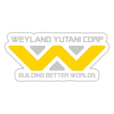 Weyland Yutani Corp Logo Sticker, max. 4 x 4"
