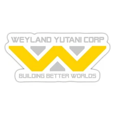Weyland Yutani Corp Logo Sticker, max. 4 x 4"
