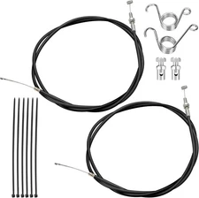 75 inch Throttle Cable Kit For 90cc 110cc 125cc 150cc 200cc 250cc Go Kart Black